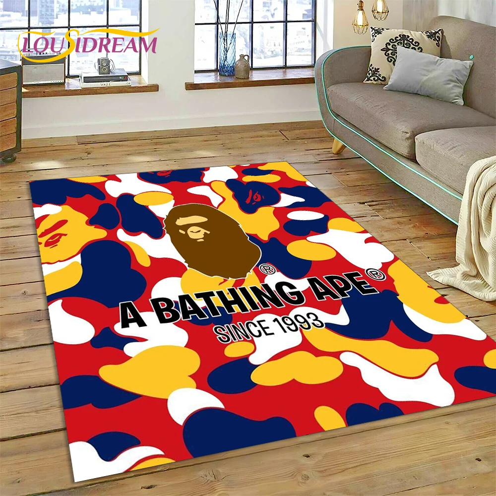 Commercial Printing For Sale - Druk 3D Dywanik/Mata B-BAPE do Sypialni,