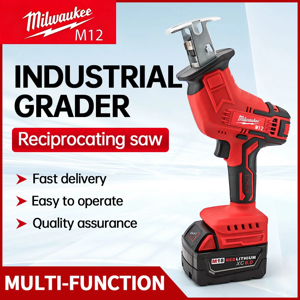 Milwaukee Drill Sawzall - Piła szablasta akumulatorowa Milwaukee M12 18V,