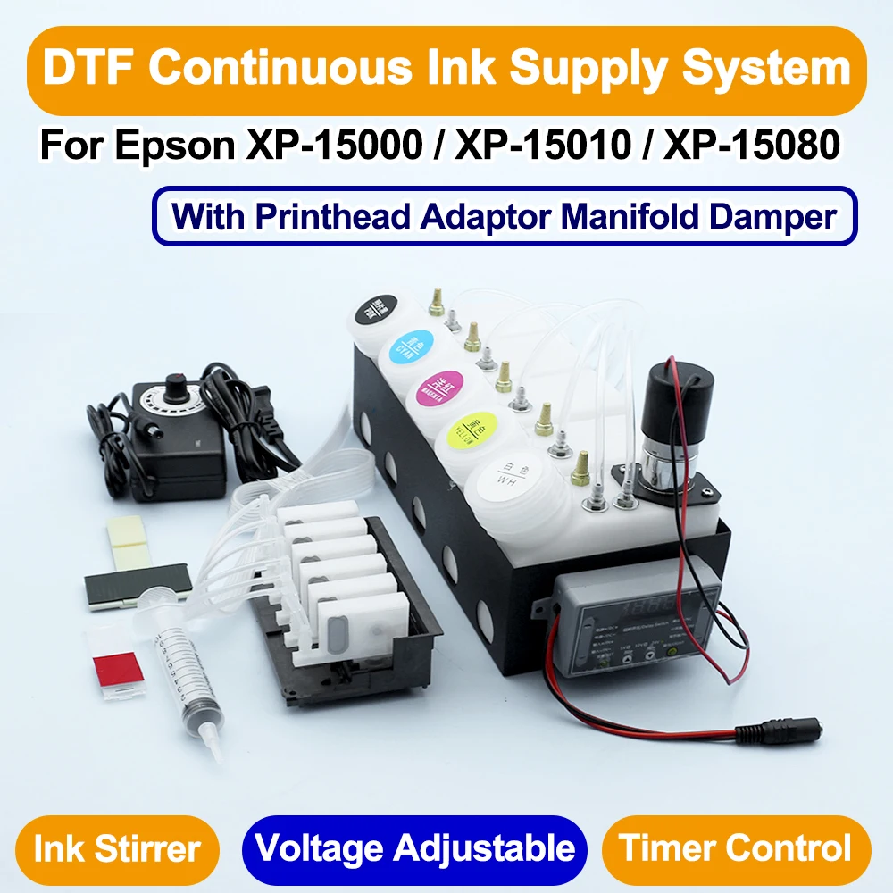 System DTF CISS XP-15000 z ada – Dtf Powder Shaker recenzja i cena